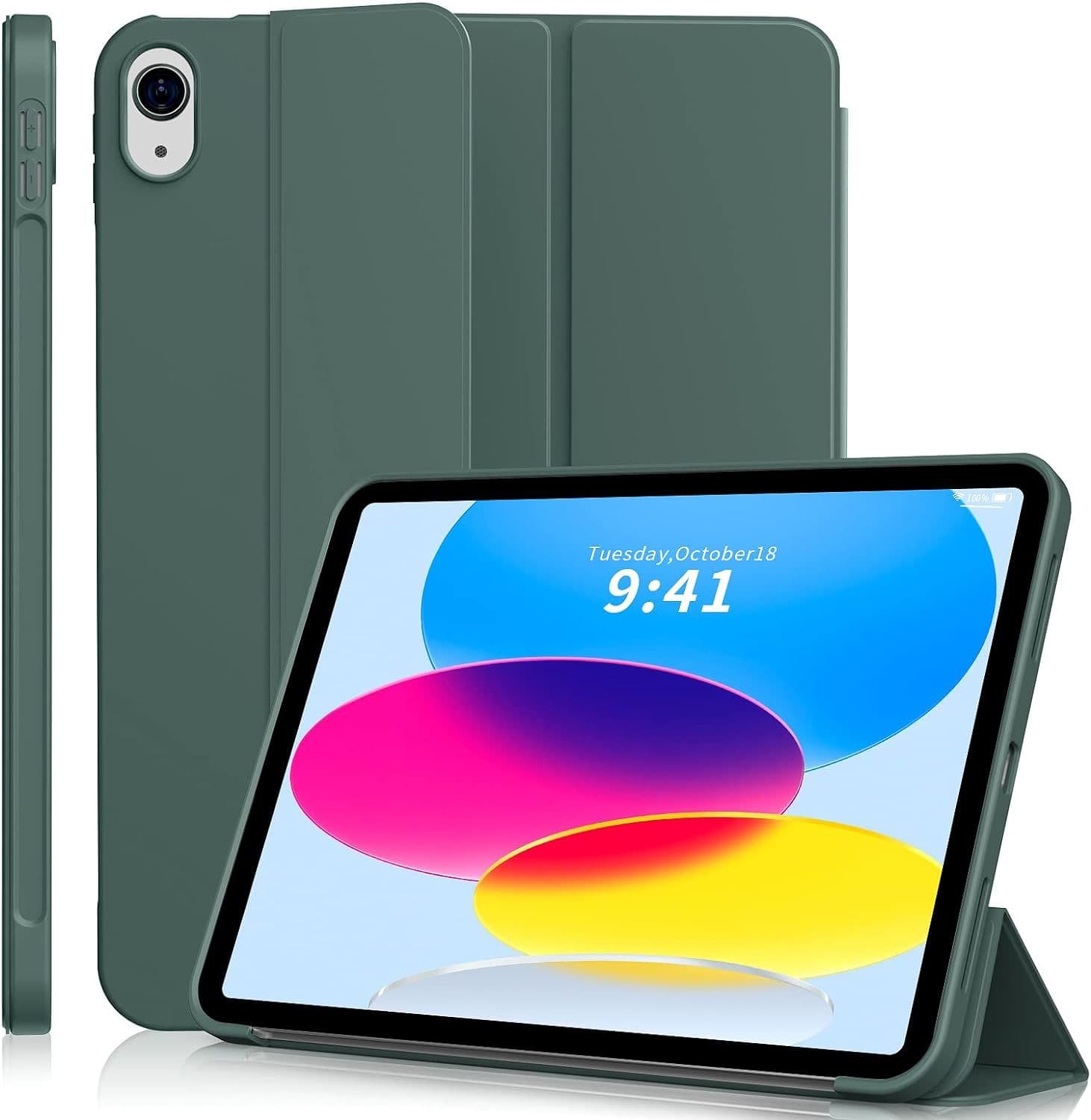 iPad 10th 10.9 2022 Smart Stand Case Cover